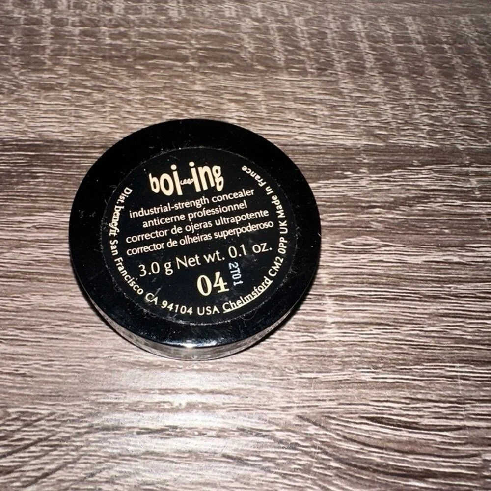 Benefit Cosmetics Boi-ing Industrial Strength Concealer Shade 04 Deep 3g 0.1oz
